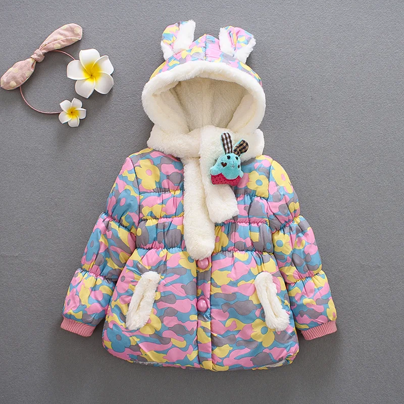 Children-Girls-Baby-Cute-Ears-Quilted-Cotton-Coat-Baby-Clothes-Winter-Girl-Coats-clothing-Fashion-outwear