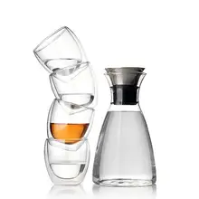 450 мл/250 мл/200 мл двухстенное боросиликатное стекло Термостойкое стекло кофейная чашка взрывозащищенное стекло с мультяшной упаковкой