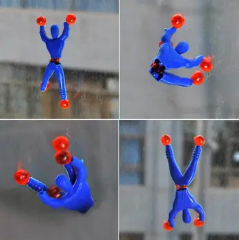 

2015 New Climbing people Superman Small Toys Kids Party Favors 20PCS/Set