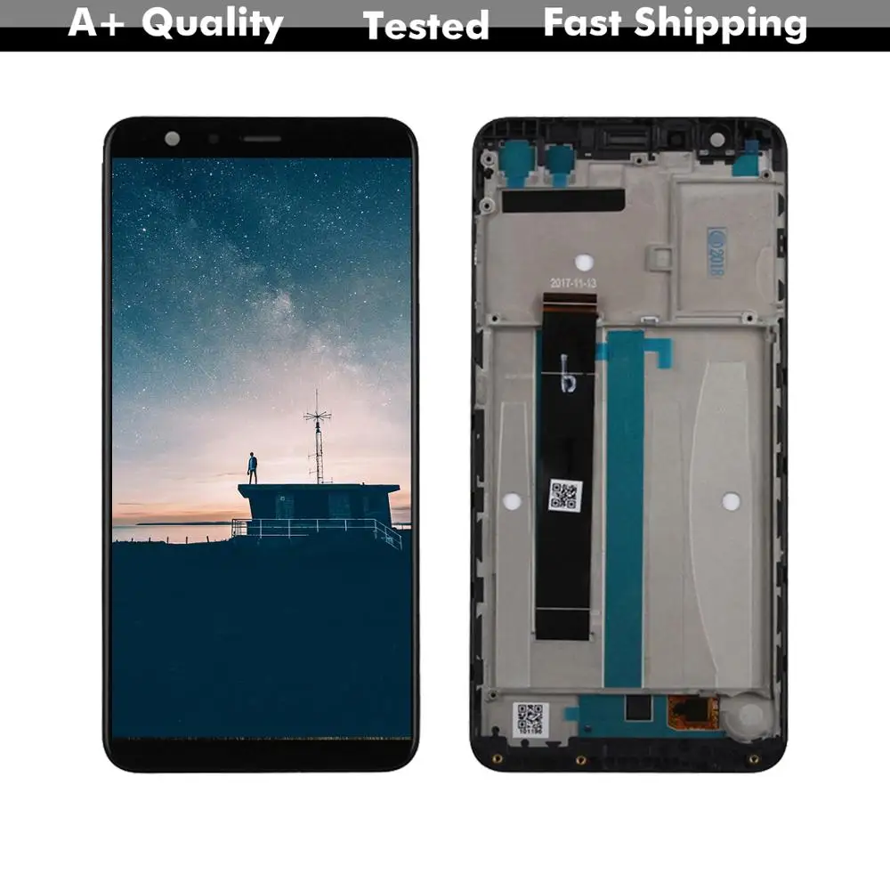 Pаспродажа Для ASUS Zenfone Max Plus X018D ZB570TL ЖК дисплей с сенсорным экраном Панель дигитайзер стеклянный Датчик сборка + Инструменты