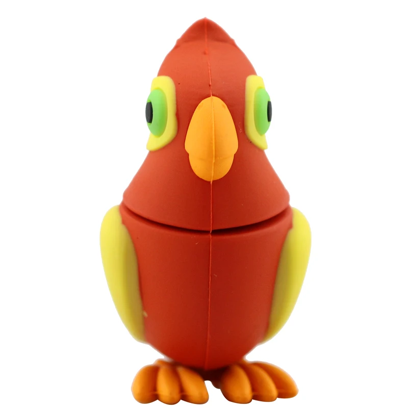 USB флеш накопитель в виде попугая 256 ГБ 4 8 16 32 64 128 ГБ|64gb pen drive|usb flash drive 4gbflash |