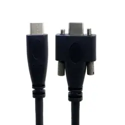 USB 3,1 type-C двойной ключ для ремонта объективов для USB-C 10 Гбит/с кабель для передачи данных 1,2 м крепление на панели, тип