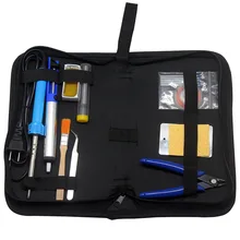 AideTek паяльник набор 15в1 сварочный инструмент 30 Вт паяльник сумка для переноски SPC1