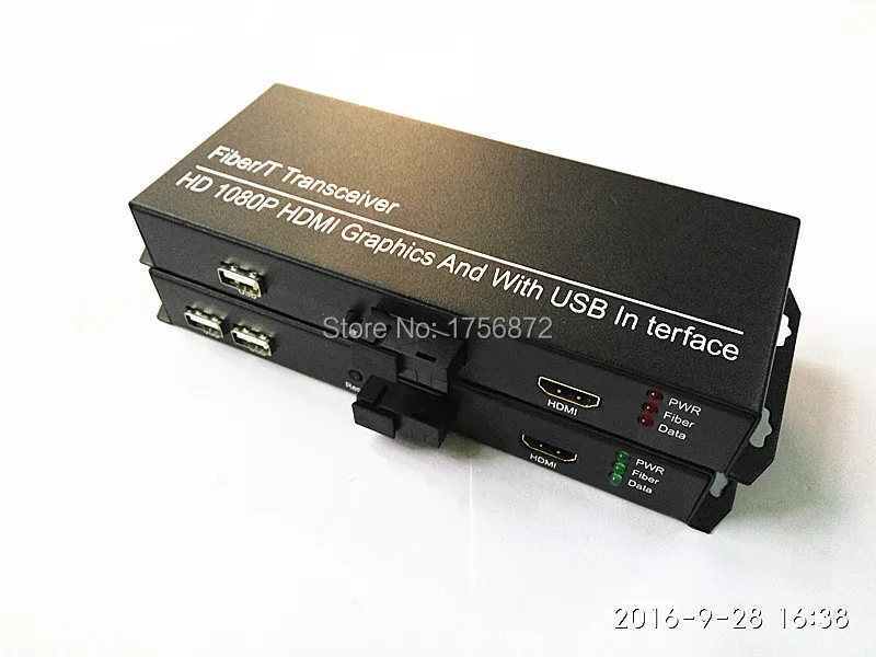 

1 pair KVM Optical HDMI audio and video Optical mouse with USB connection keyboard HDMI to Fiber Single Fiber 20 KM SC