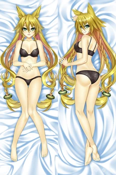 

Hot manga Majo to Hyakkihei pillow cover anime The Witch and The Hundred Knight character dark hero sama body Pillowcase