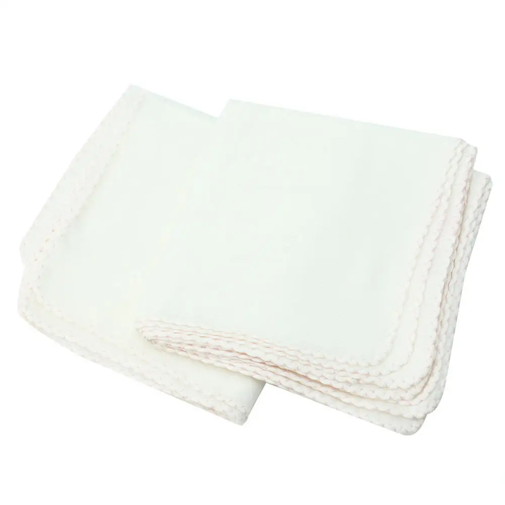 

10-Cleansing Wash Cotton Exfoliating Massage Facial Muslin Cloth Makeup Removal