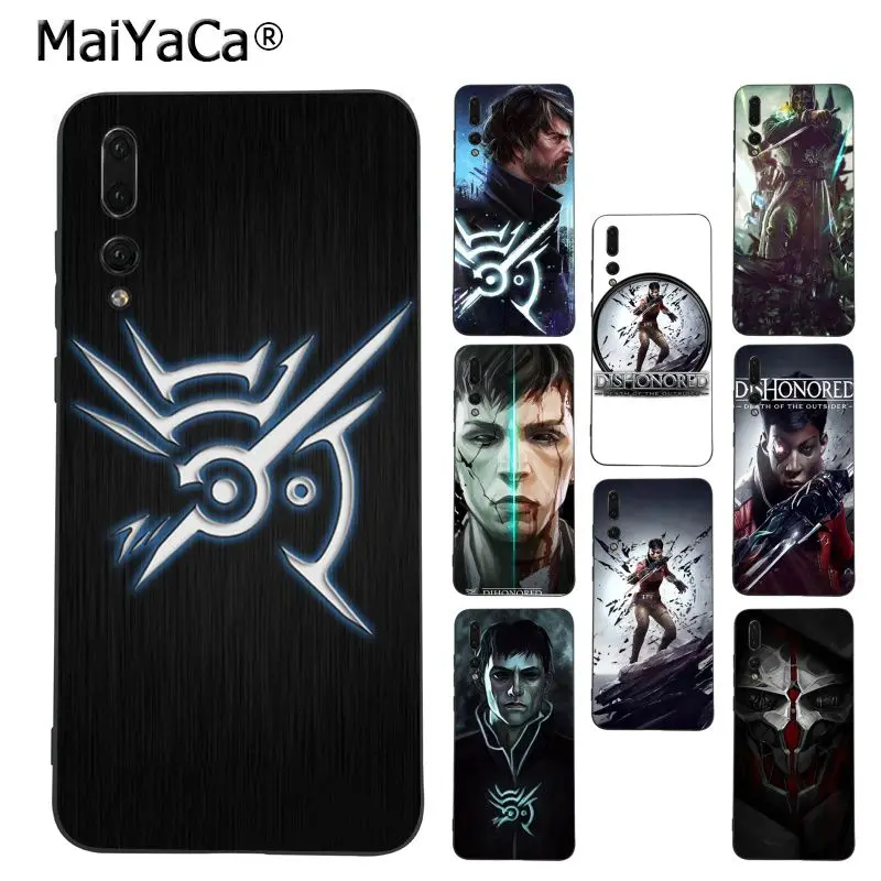 

MaiYaCa Dishonored Death of the Outsider Design Phone Case for Huawei P9 P10 Plus Mate9 10 Mate10 Lite P20 Pro Honor10 View10