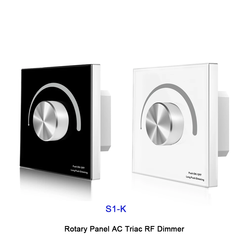 S1-DR/SS-B/S1-B/R1/S1-K/RT6 AC Triac DMX диммер; AC100V-240V, 2,4G дистанционный RF умный переключатель для светодиодный светильник