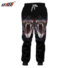 UJWI мужские спортивные штаны в стиле хип-хоп с 3d принтом змеи, штаны-шаровары для бега, мужские Длинные повседневные штаны для тренировок размера плюс 5XL