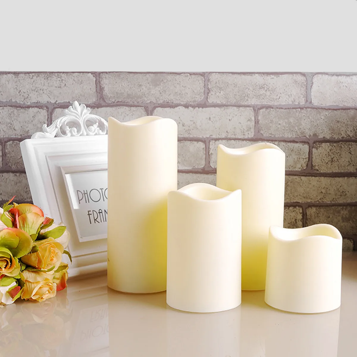 

LED Flameless Candles Night light Lasting Bright Night Lights Battery Operated for Wedding Birthday Party Christmas Decoration