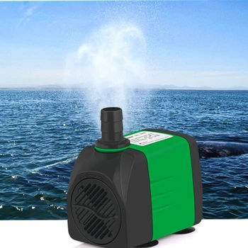 

AC 220-240V Submersible Pump Quiet Fish Tank Aquarium Pond Fountain Water Pump ABS Material Powerful
