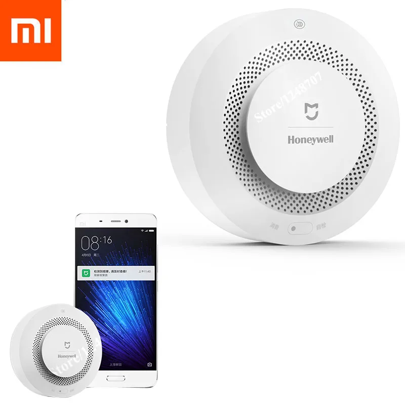 Оригинальный детектор пожарной сигнализации Xiaomi Honeywell Zigbee пульт дистанционного