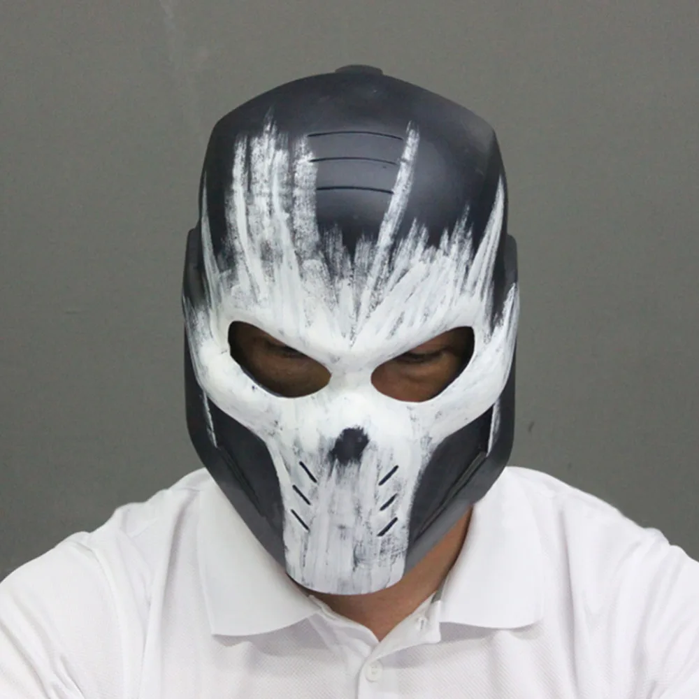 Captain America  Civil War  Crossbones helmet Mask Cosplay Halloween Masquerade face helmet Props Gifts PVC Mask High Quality 1