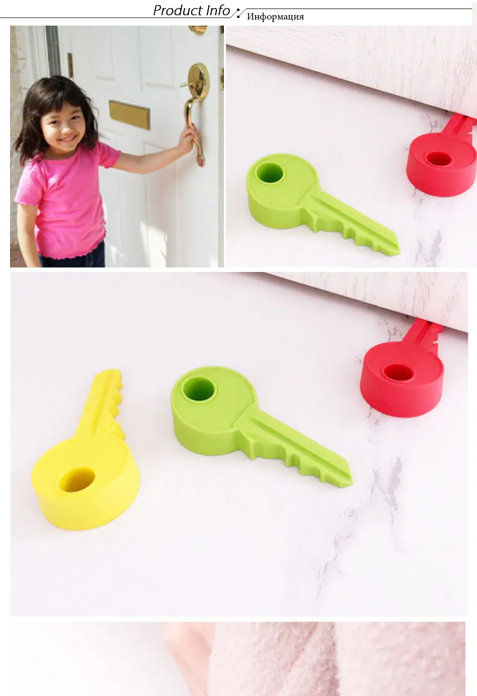  Door Crash Pad Wall Protector Door Handle  Stopper Home Back Wall Protector