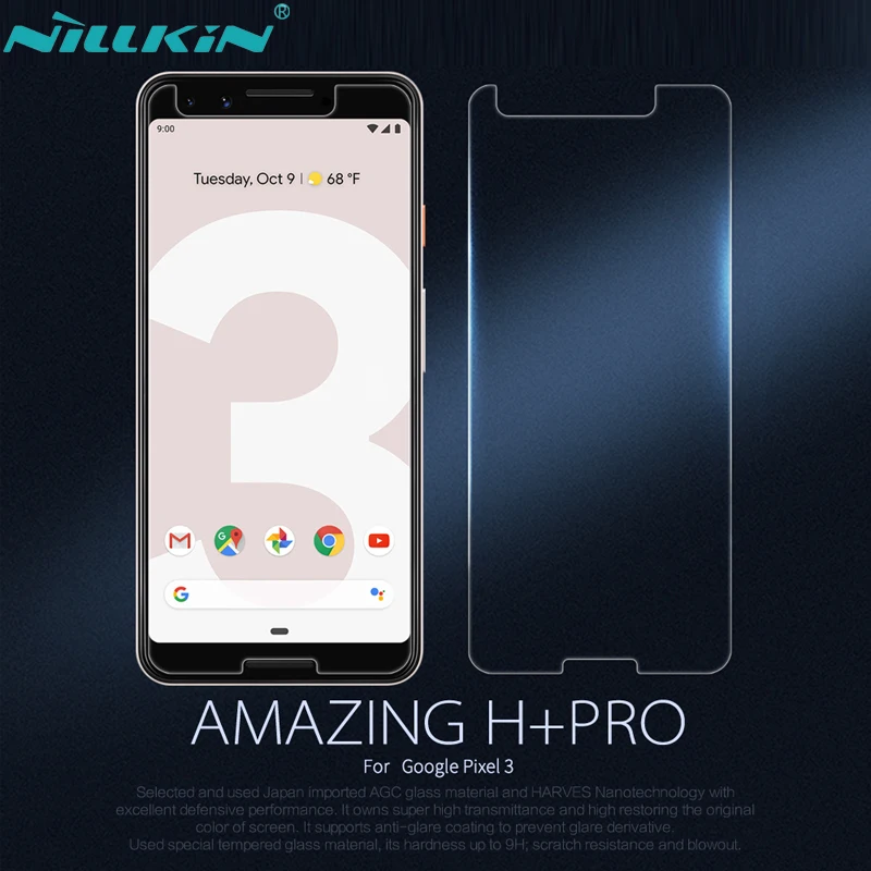 NILLKIN Amazing H + PRO 0 2 мм 2.5D Закаленное стекло протектор экрана для Google Pixel 3 Pixel3 пленка