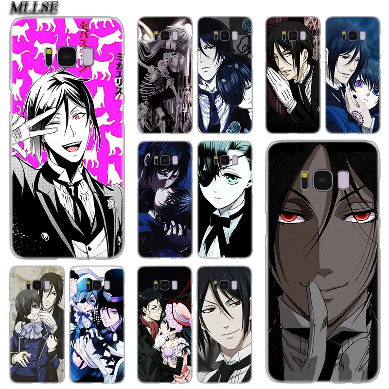 

MLLSE Anime Black Butler Ciel Phantomh Fashion Case Cover for Samsung Galaxy S10 Lite S9 S8 Plus S7 S6 Edge S5 S4 Mini Cover Hot
