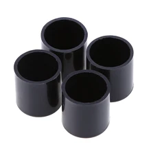 WHISM 4x круглый пластиковый стул для ног шапки средства ухода за кожей стоп колодки скатерти домашняя защита для мебели embout de шезлонг 16/19/22/25 мм Dia