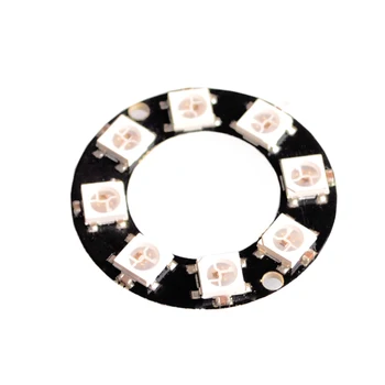 

5pcs/lot WS2812 8-Bit RGB LED Ring 5050 Built-in RGB Driver Precise