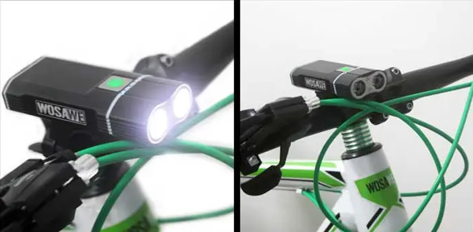 WOSAWE 2400 Lumen Bike Light Front Headlight Built-in Battery LED Waterproof USB Rechargeable Lamp Bicycle Cycling Flashlight WOSAWE 2400 Lumen Bike Light Front Headlight Built-in Battery LED Waterproof USB Rechargeable Lamp Bicycle Cycling Flashlight