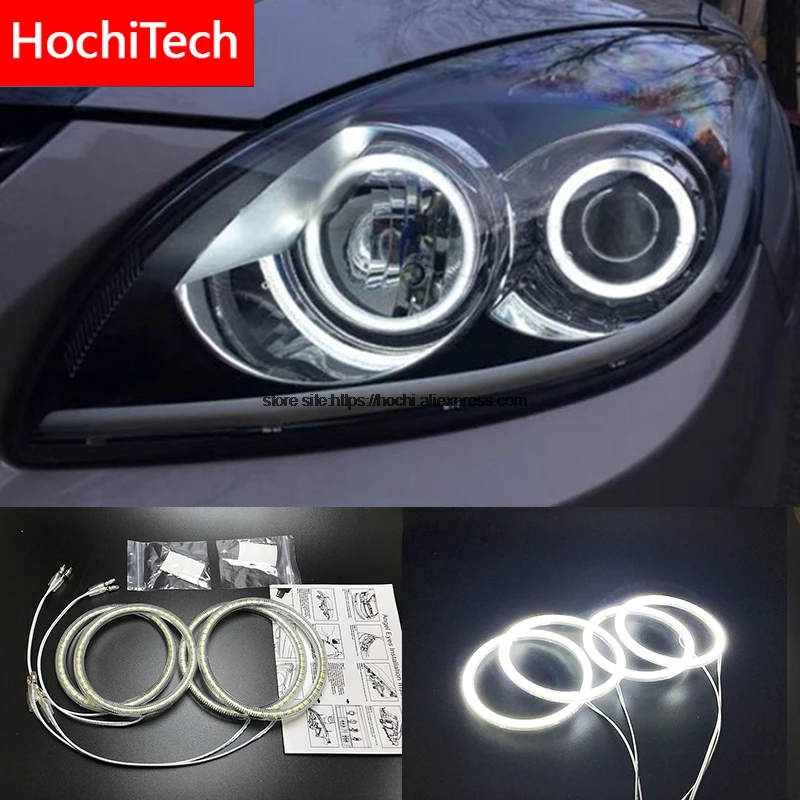 HochiTech для Hyundai i30 2008 2009 2010 2011 ультра яркий SMD белый светодиодный ангельские глазки
