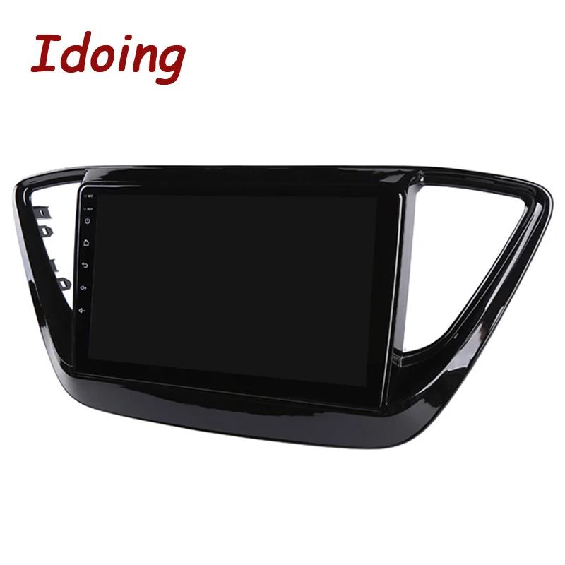 Flash Deal Idoing 9"1Din Car Android 8.0 Radio Vedio Multimedia Player 4G+64G Octa Core For Hyundai Verna 2016 GPS Navigation and Glonass 4