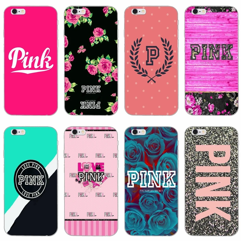 

VS Secret pink Soft phone case For Samsung Galaxy J3 J4 J5 J6 J7 J8 A3 A5 A7 A8 A9 Plus Prime pro 2016 2017 2018