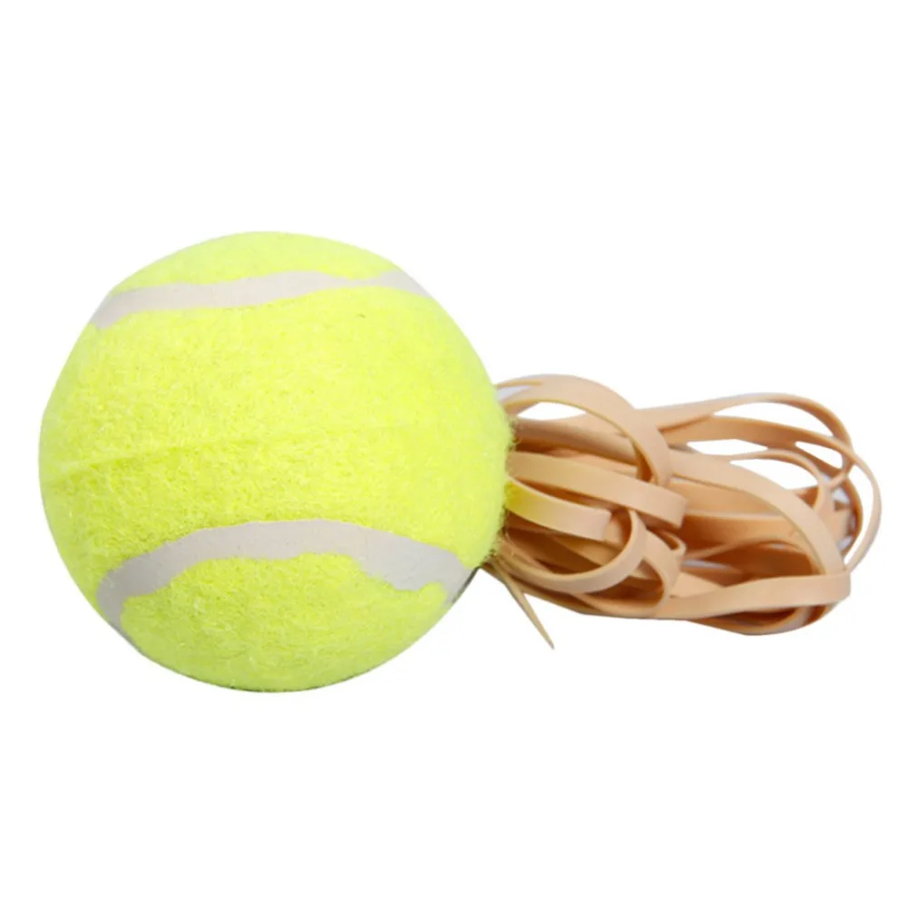 Портативный Размеры отскок теннис тренер самообучения набор практических теннис начинающих учебные пособия практика партнер