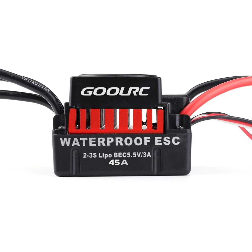 GoolRC F540 4370KV бесщеточный двигатель S-45A ESC с 6,0 кг металлическим редуктором сервопривод обновленный бесщеточный комбо набор для 1/10 RC автомобилей грузовиков