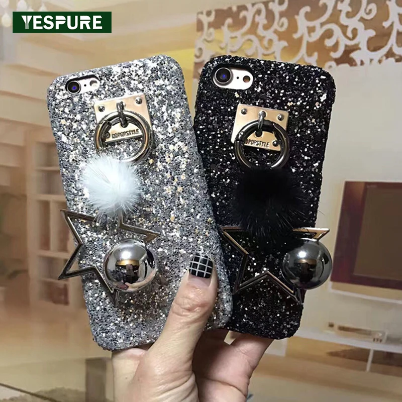 YESPURE Bling Gliter маленький колокольчик звезда аксессуар для мобильного телефона