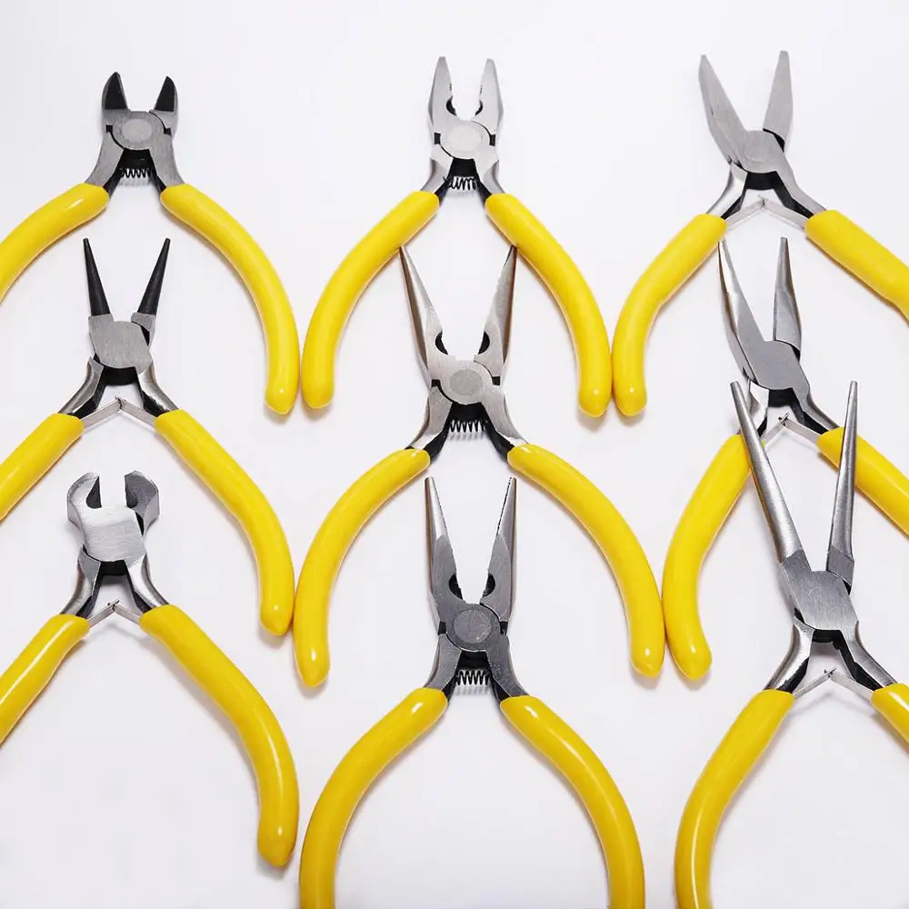 Multifunctional Hand Tools Jewelry Pliers Equipment Round Nose End Cutting Wire Pliers For Jewelry Making Handmade Accessories