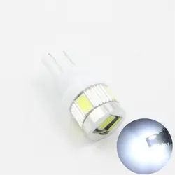 2 шт. T10 W5W 194 168 6 SMD LED высокое Мощность 2835 Чип Белый авто лицензия чтения работы пластины источник света лампы DC12V