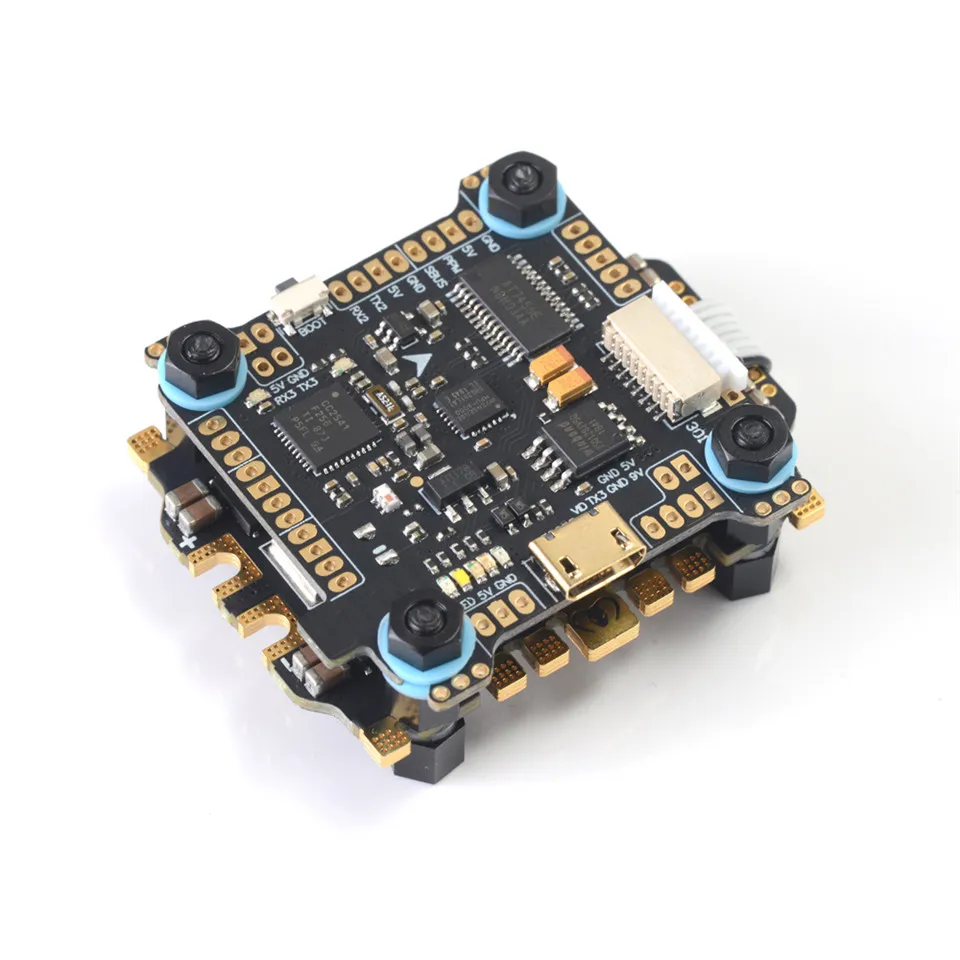 Diatone Мамба Flytower F722S Betaflight Контроллер полета OSD 5 В/9 V 2A BEC 50A с диагональю экрана 3-6S Blheli_32 Dshot1200 бесщеточный ESC дрона с дистанционным управлением