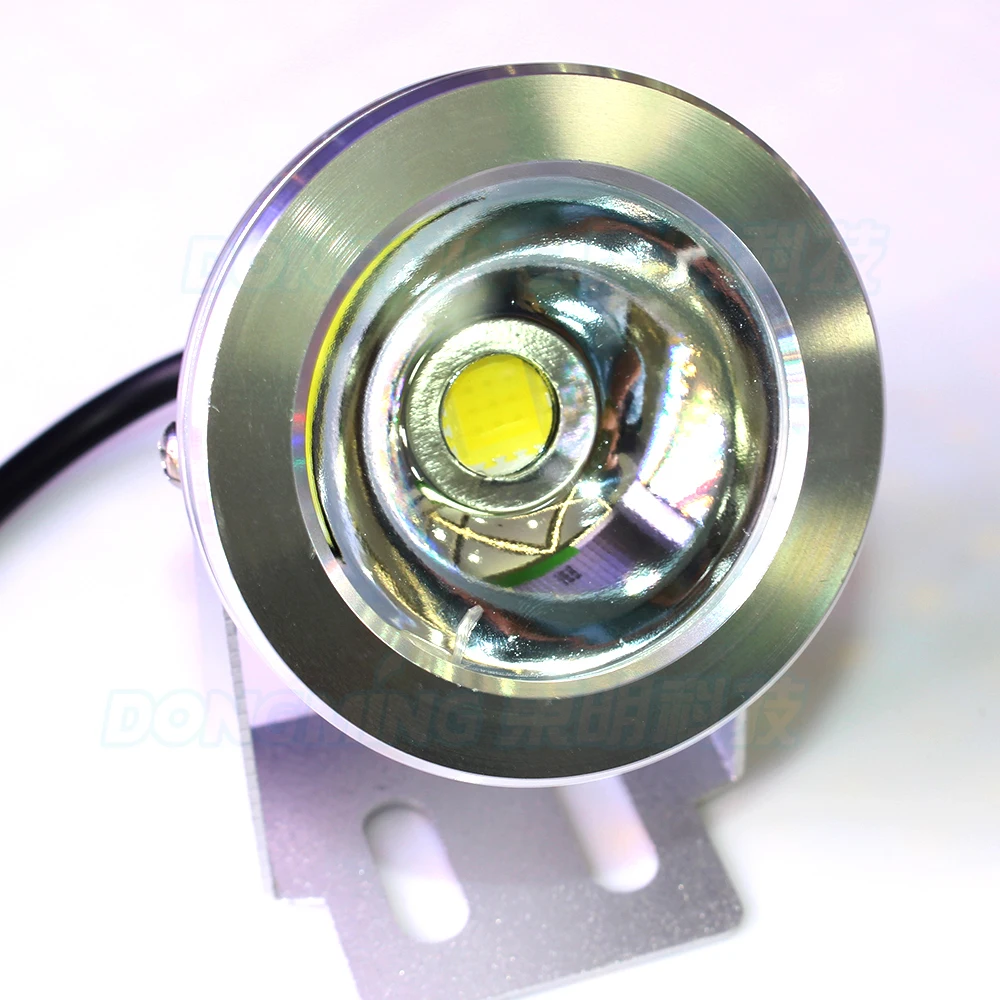 

DC12V 10W LED Flood Light underwater led fountain lighting IP68 Waterproof underwater pool lights aluminum shell plane lens