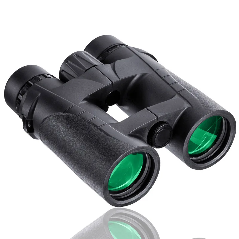 

10x42 Compact Binoculars Long Range HD Powerful Mini Telescope BAK4 FMC Optics Hunting Sport Camping