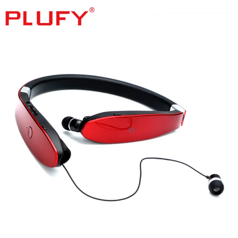 

PLUFY New Wireless Headphones Bluetooth Earphone Music Stereo Headphones with Mic 300Hours Long Standby Headphone Sport Headset