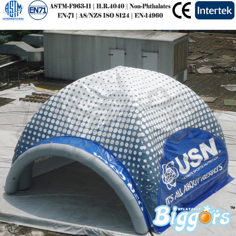 

Inflatable Biggors Customized PVC Inflatable Tent for Advertising Shipping by Sea