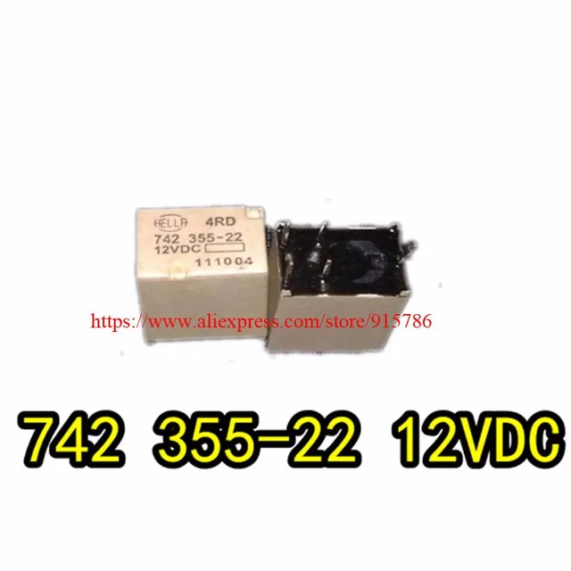卸売 5pcs Far Headlights Automotive Relay Hella 4rd 742 355-22 制御部品