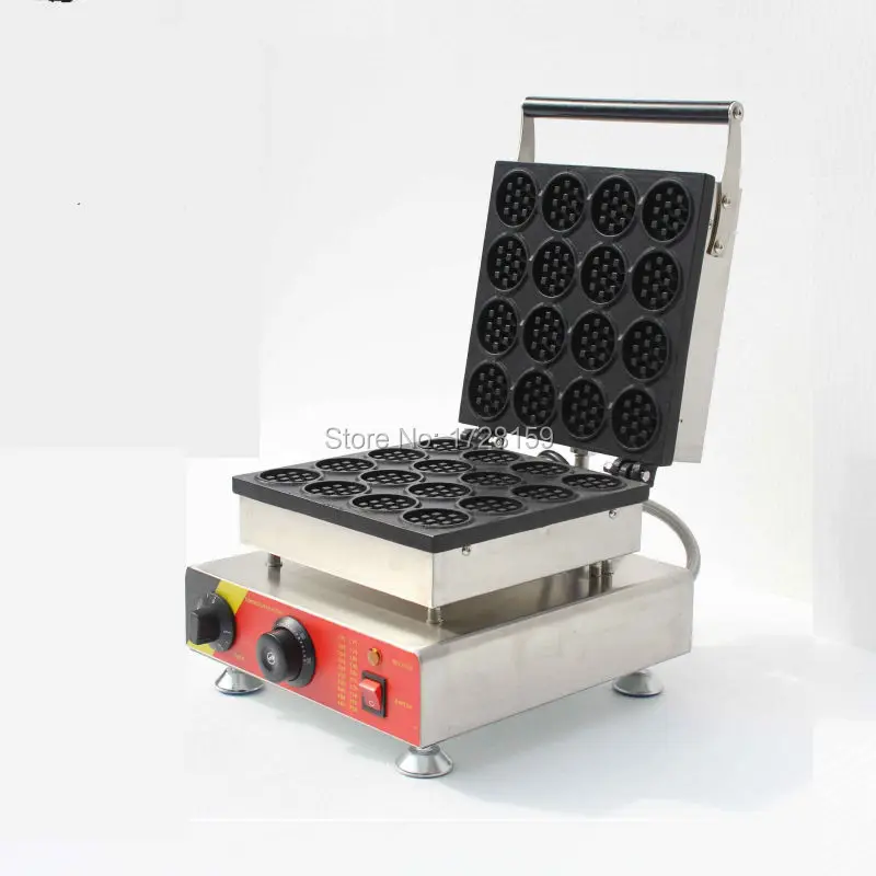 Hot Sale 16pcs Commerical Electric Waffle Maker,stroopwafel Maker