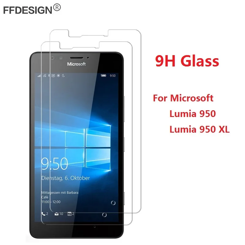 

Protective Glass For Microsoft Lumia 950 XL Tempered Glass On Microsoft Lumia 950 XL Screen Protector Protective Film Foil Cover
