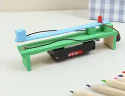 DIY телеграфного передатчика игрушки Модель аксессуары головоломки игрушки деревянные развивающие игрушки для детей