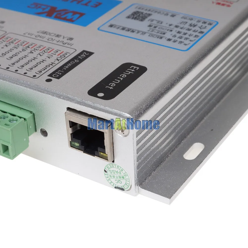 6 осевая карта управления движением Ethernet 2 МГц Mach3 CNC возврат с точки прерывания
