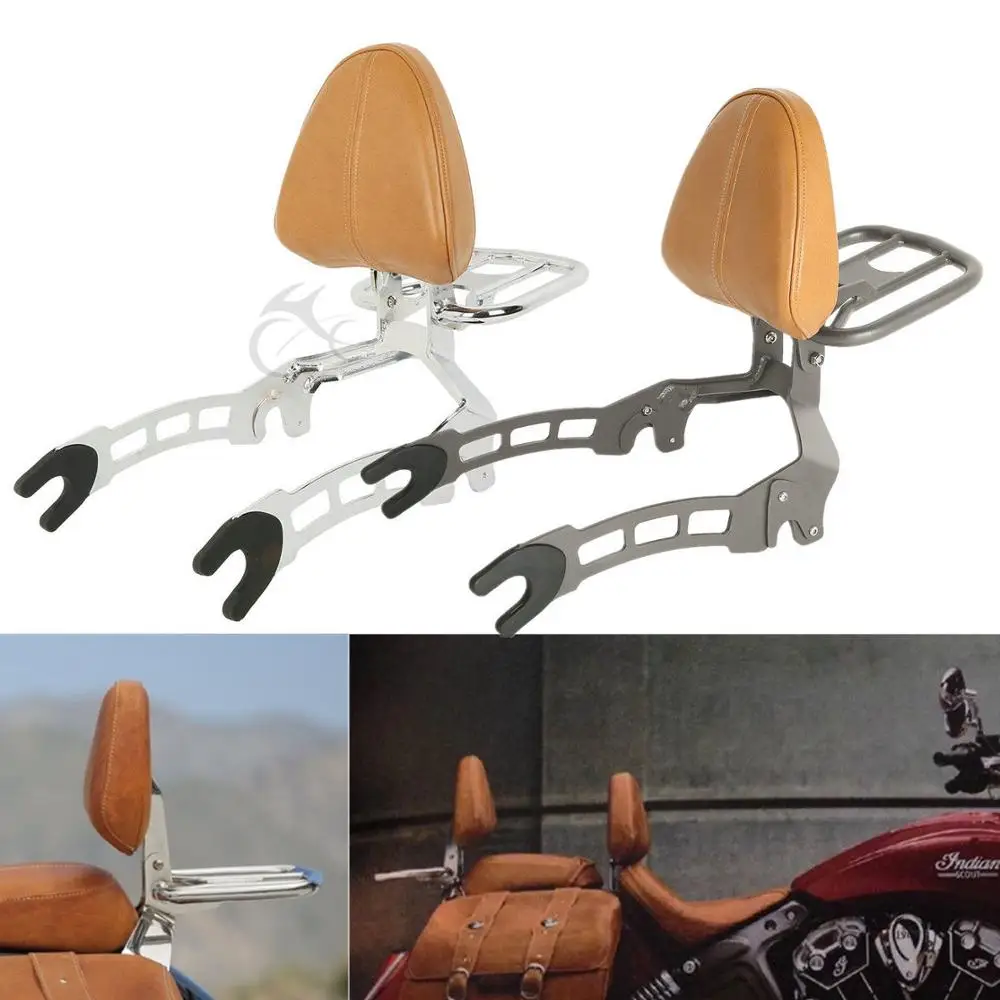 Fit Indian Chief Dark Horse Rear Fender Quick Release Saddlebag Backrest Spools