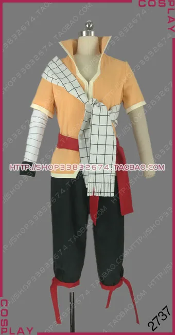 Костюм для косплея с изображением Феи: дракона плача команды Natsu Dragneel S002|cosplay