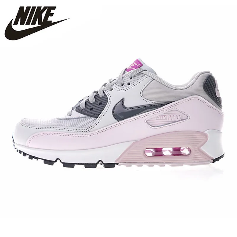 

Nike Original Air Max 90 Women's Running Shoes Abrasion Comfortable Resistant Shock Absorption Outdoor Sneakers #616730-112