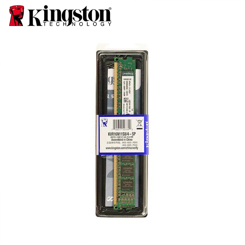 Kingston Memoria ram 1600 МГц DDR3(PC3-12800) 240 Pin 2 ГБ 4 ГБ 8 ГБ Intel DIMM материнская плата память для настольных ПК