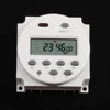 No lock CN101A AC DC 12V  Round Digital LCD Power Timer Weekly Programmable Electronic Time Relay Switch 8A TO 16A CN101 weekly ► Photo 2/6