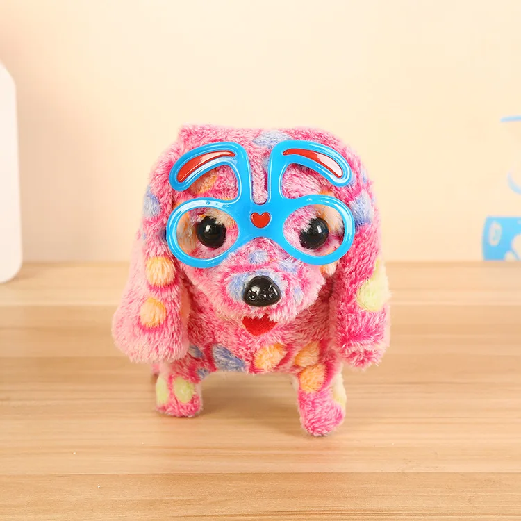 Electronic Dog Pet Walk Bark Puppy Electronic Pets Cute Robot Dog Kids Gift Plush Pet Dog Toys For Children Birthday Gifts