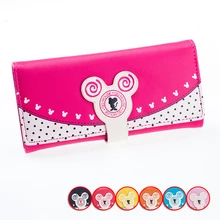 Dama de la moda Monederos Mujeres Largas Carteras de Tarjetas Holder Cute Girls Cerrojo bolsas de Dinero Del Monedero de la Mujer Bolsos Clutch Cartera Burse Bolsas
