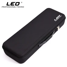 Сумка Leo для рыбалки ударопрочный ящик для хранения рыболовных снастей 54 см Жесткий Чехол линия Перевозчик приманок бумага из ЭВА многофункциональная уличная сумка