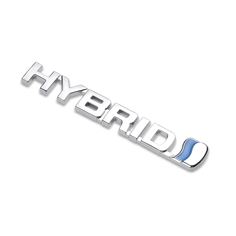 Автомобильные аксессуары 3D металлический гибридный автомобильный значок